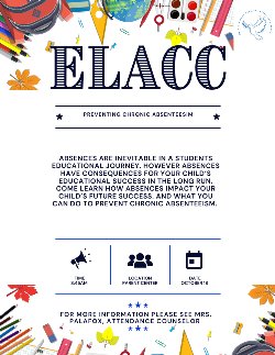 ELAC Attendance Meeting 1